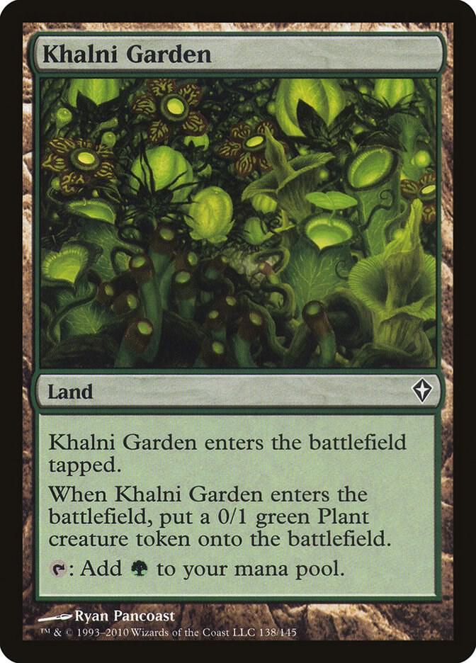 Khalni Garden 138/145 (Worldwake)  | Good Games Cannington