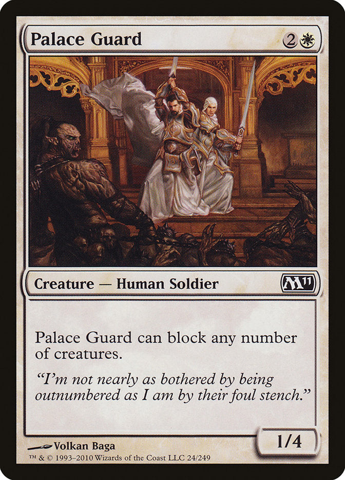 Palace Guard 24/249 (Magic 2011 (M11))  | Good Games Cannington