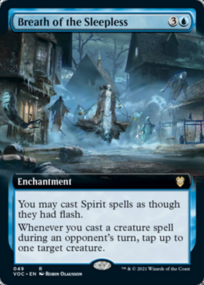 Breath of the Sleepless (Extended Art) [Innistrad: Crimson Vow Commander] | Good Games Cannington