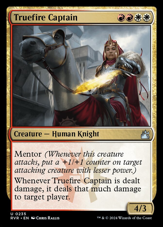 Truefire Captain 235/291 (Ravnica Remastered)  | Good Games Cannington