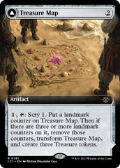 Treasure Map // Treasure Cove (Extended Art) [The Lost Caverns of Ixalan] | Good Games Cannington