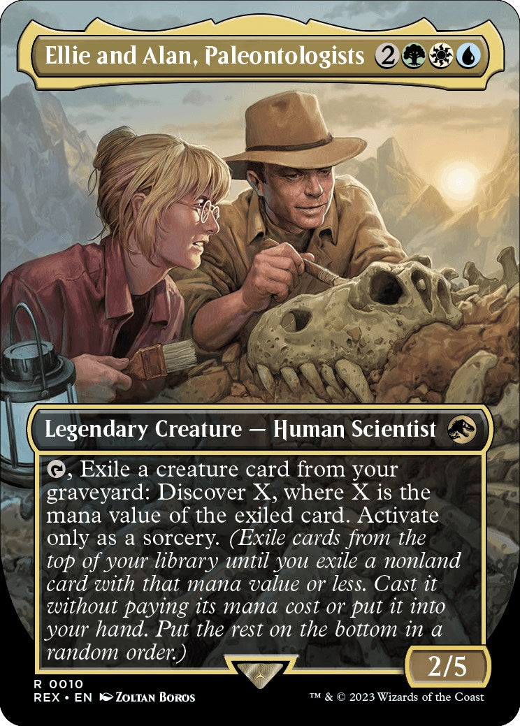 Ellie and Alan, Paleontologists (Borderless) [Jurassic World Collection] | Good Games Cannington
