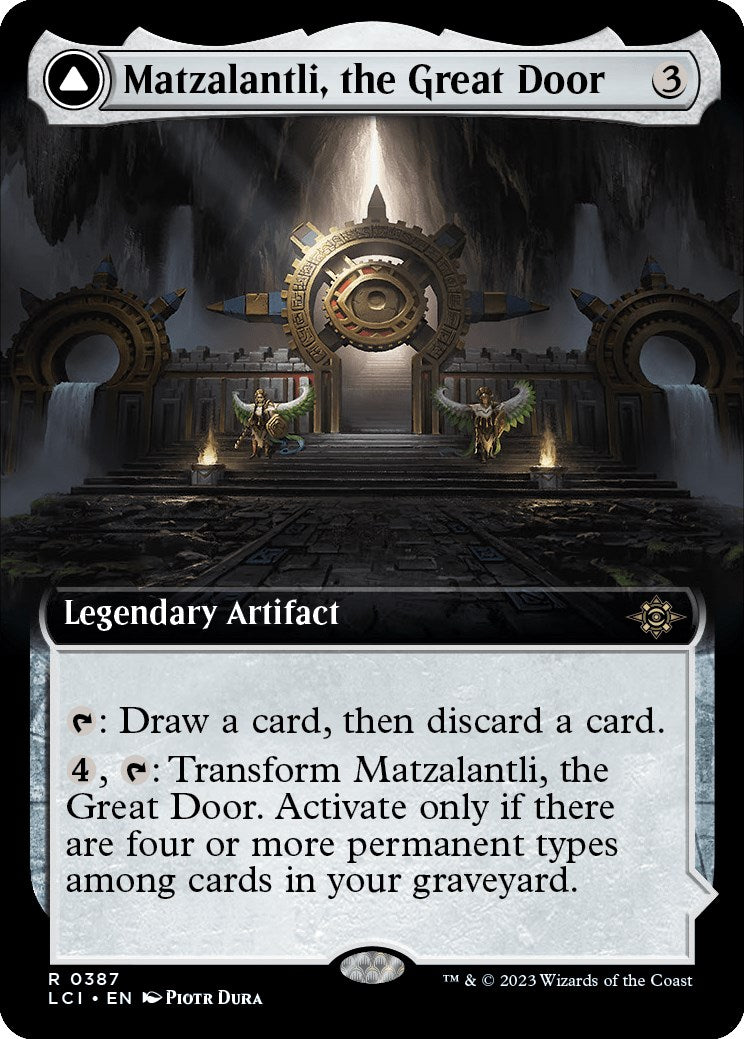 Matzalantli, the Great Door // The Core (Extended Art) [The Lost Caverns of Ixalan] | Good Games Cannington