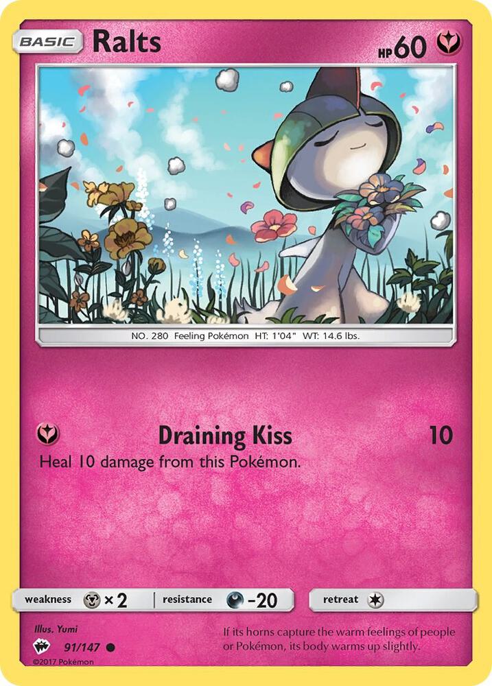 Ralts 91/147 (SM - Burning Shadows)  | Good Games Cannington