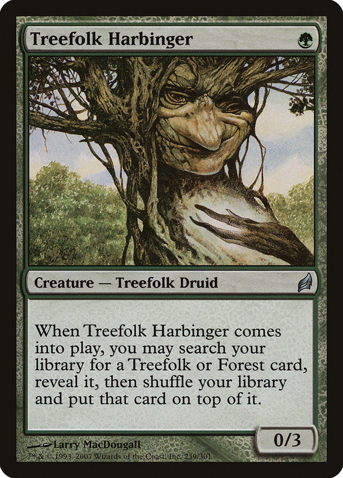 Treefolk Harbinger 239/301 (Lorwyn)  | Good Games Cannington
