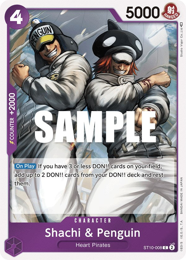 Shachi & Penguin [Ultra Deck - The Three Captains] | Good Games Cannington