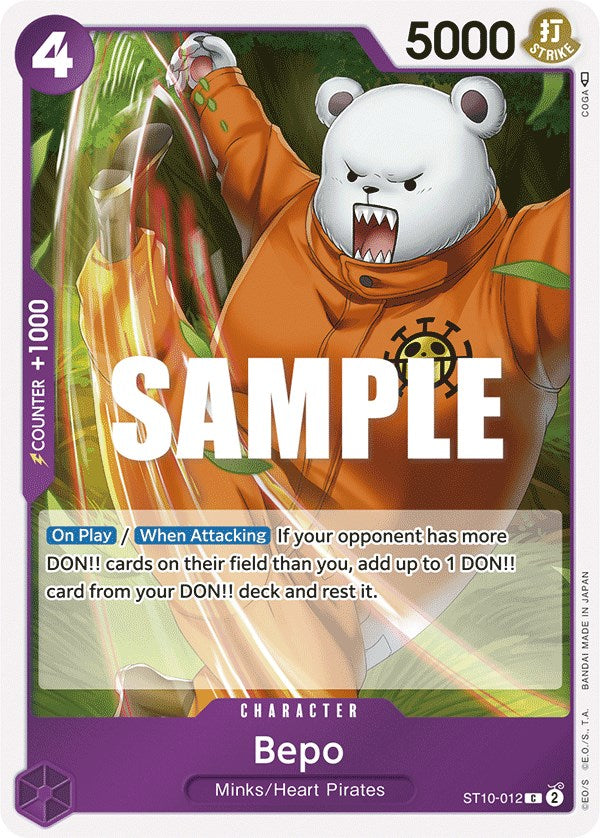 Bepo [Ultra Deck - The Three Captains] | Good Games Cannington