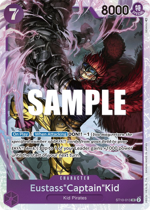 Eustass"Captain"Kid [Ultra Deck - The Three Captains] | Good Games Cannington