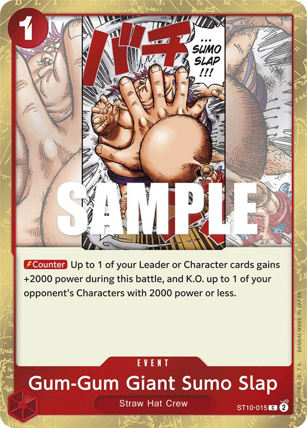 Gum-Gum Giant Sumo Slap [Ultra Deck - The Three Captains] | Good Games Cannington