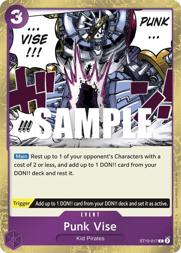 Punk Vise [Ultra Deck - The Three Captains] | Good Games Cannington