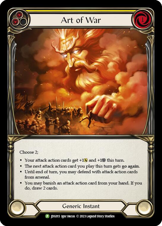 Art of War (Cold Foil) [JDG015] (Promo)  Cold Foil | Good Games Cannington
