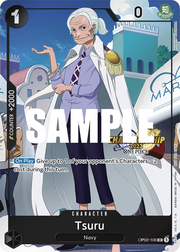 Tsuru (CS 2023 Event Pack) [One Piece Promotion Cards] | Good Games Cannington