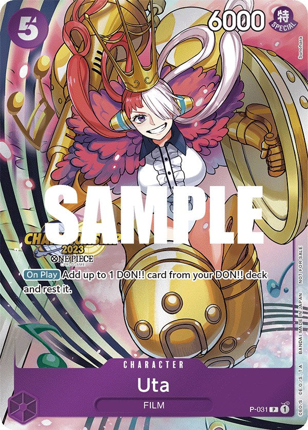 Uta (CS 2023 Event Pack) [One Piece Promotion Cards] | Good Games Cannington