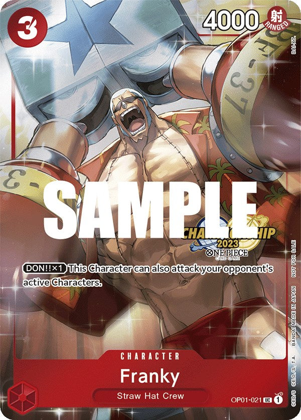 Franky (CS 2023 Celebration Pack) [One Piece Promotion Cards] | Good Games Cannington