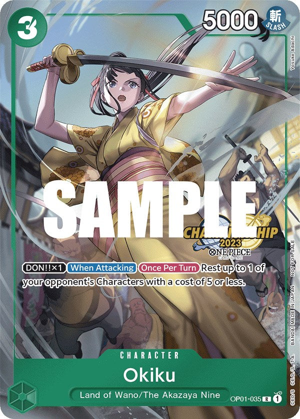 Okiku (CS 2023 Celebration Pack) [One Piece Promotion Cards] | Good Games Cannington