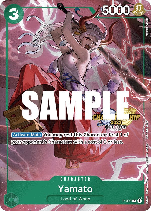 Yamato (CS 2023 Celebration Pack) [One Piece Promotion Cards] | Good Games Cannington