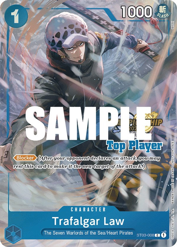 Trafalgar Law (CS 2023 Top Players Pack) [One Piece Promotion Cards] | Good Games Cannington