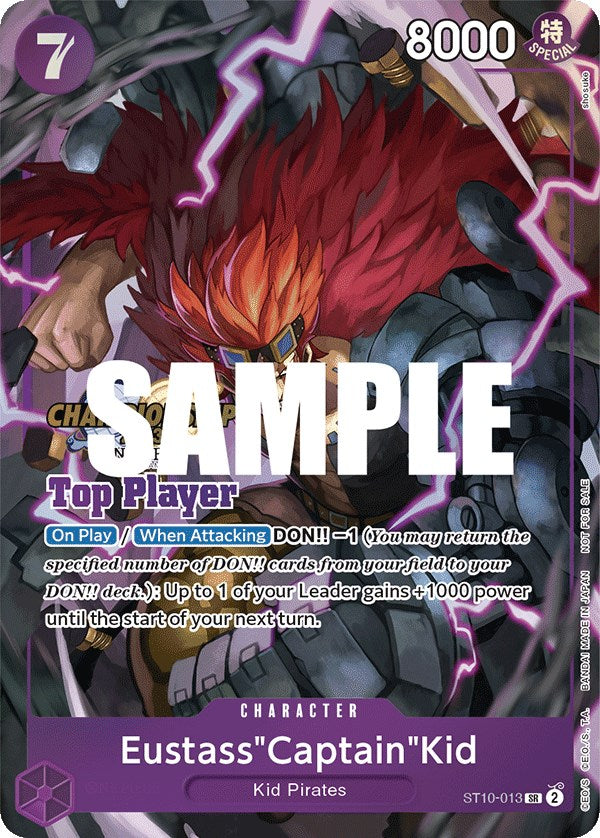 Eustass"Captain"Kid (CS 2023 Top Players Pack) [One Piece Promotion Cards] | Good Games Cannington