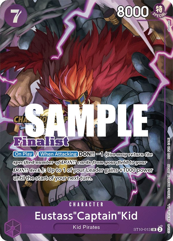 Eustass"Captain"Kid (CS 2023 Top Players Pack) [Finalist] [One Piece Promotion Cards] | Good Games Cannington