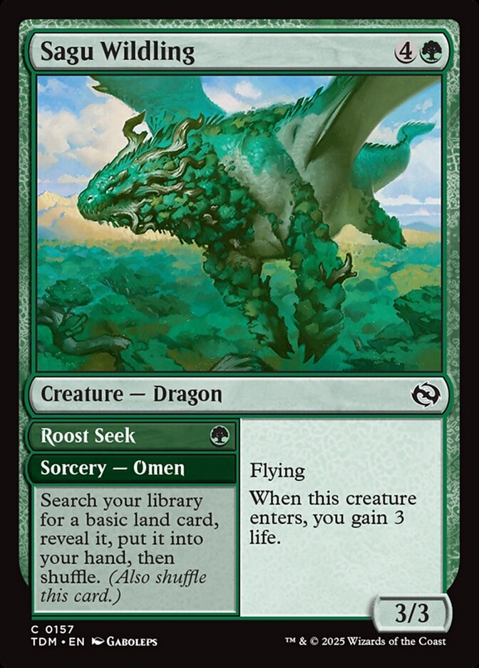 Sagu Wildling 157 (Tarkir: Dragonstorm)  | Good Games Cannington