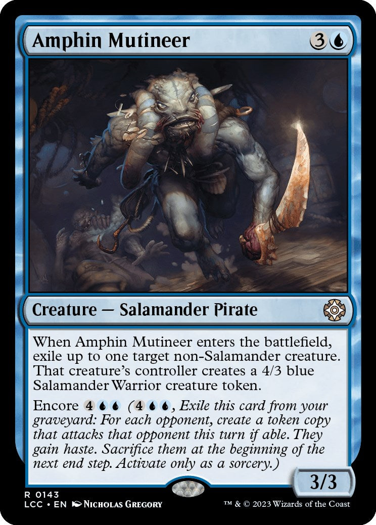 Amphin Mutineer [The Lost Caverns of Ixalan Commander] | Good Games Cannington