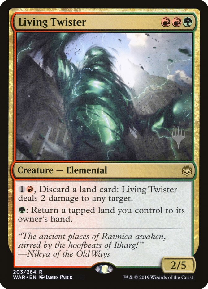 Living Twister (Promo Pack) [War of the Spark Promos] | Good Games Cannington