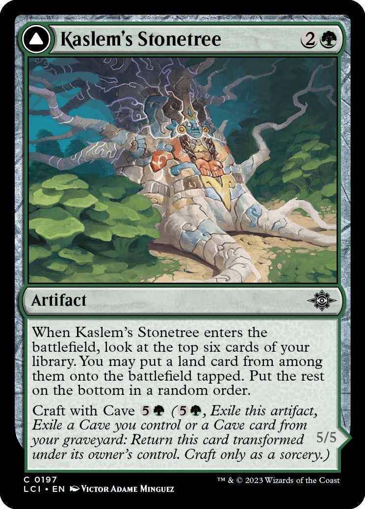 Kaslem's Stonetree [The Lost Caverns of Ixalan] | Good Games Cannington