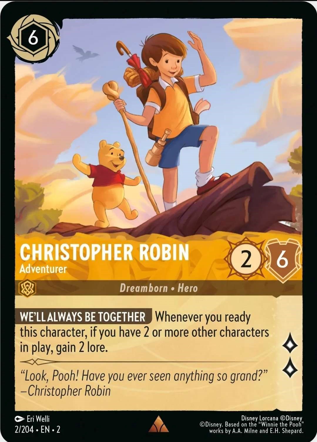 Christopher Robin - Adventurer (2/204) [Rise of the Floodborn] | Good Games Cannington