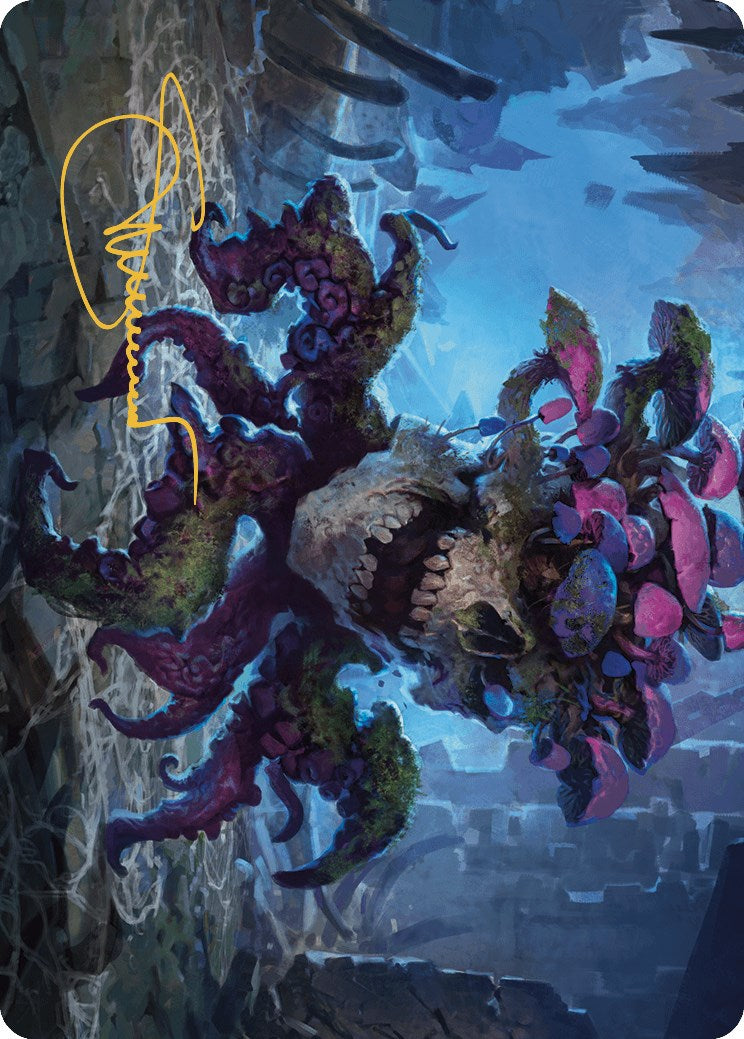 Deathcap Marionette Art Card (Gold-Stamped Signature) [The Lost Caverns of Ixalan Art Series] | Good Games Cannington
