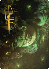 The Mycotyrant Art Card (Gold-Stamped Signature) [The Lost Caverns of Ixalan Art Series] | Good Games Cannington