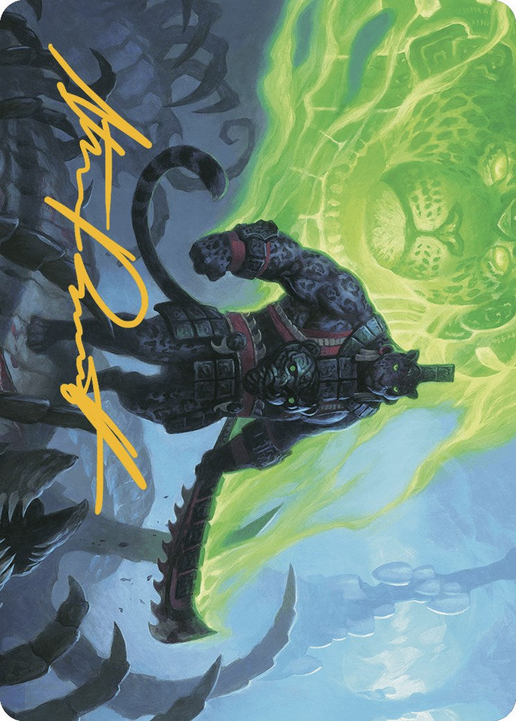 Malamet Veteran Art Card (Gold-Stamped Signature) [The Lost Caverns of Ixalan Art Series] | Good Games Cannington