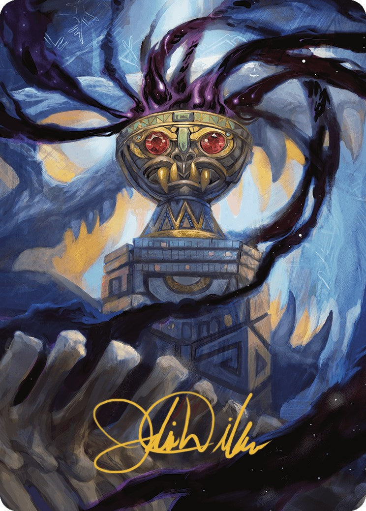 Chalice of the Void Art Card (Gold-Stamped Signature) [The Lost Caverns of Ixalan Art Series] | Good Games Cannington