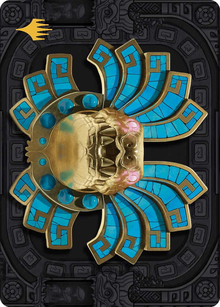 Ojer Pakpatiq, Deepest Epoch Art Card (57/81) (Gold-Stamped Planeswalker Symbol) [The Lost Caverns of Ixalan Art Series] | Good Games Cannington