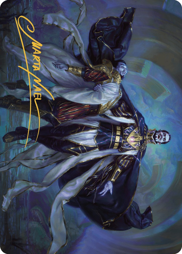 Vito, Fanatic of Aclazotz Art Card (Gold-Stamped Signature) [The Lost Caverns of Ixalan Art Series] | Good Games Cannington