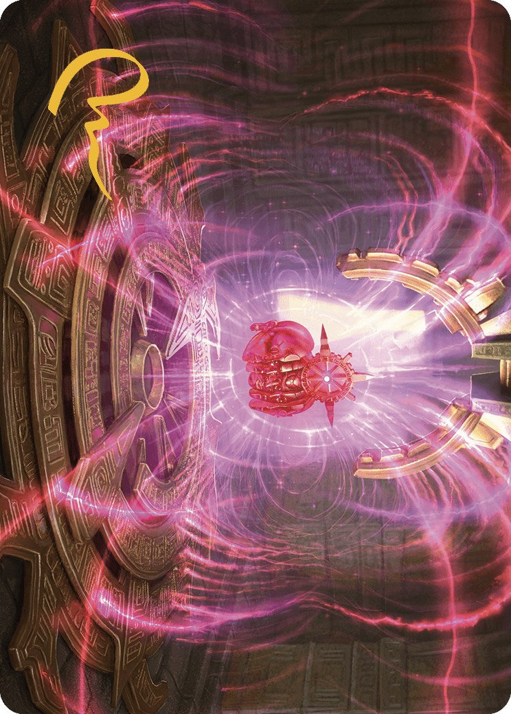 Locus of Enlightenment Art Card (Gold-Stamped Signature) [The Lost Caverns of Ixalan Art Series] | Good Games Cannington