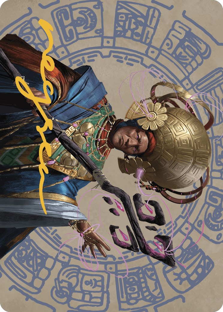 Akal Pakal, First Among Equals Art Card (46/81) (Gold-Stamped Signature) [The Lost Caverns of Ixalan Art Series] | Good Games Cannington