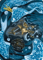 Eaten by Piranhas Art Card (Gold-Stamped Signature) [The Lost Caverns of Ixalan Art Series] | Good Games Cannington