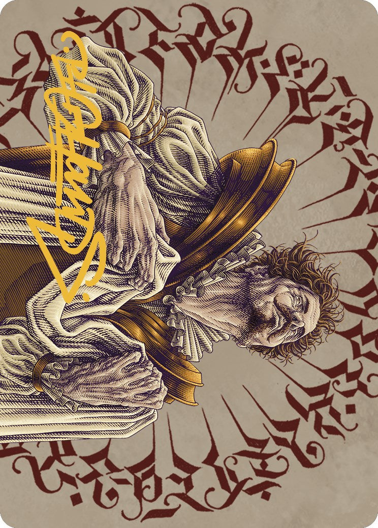 Bartolome del Presidio Art Card (Gold-Stamped Signature) [The Lost Caverns of Ixalan Art Series] | Good Games Cannington