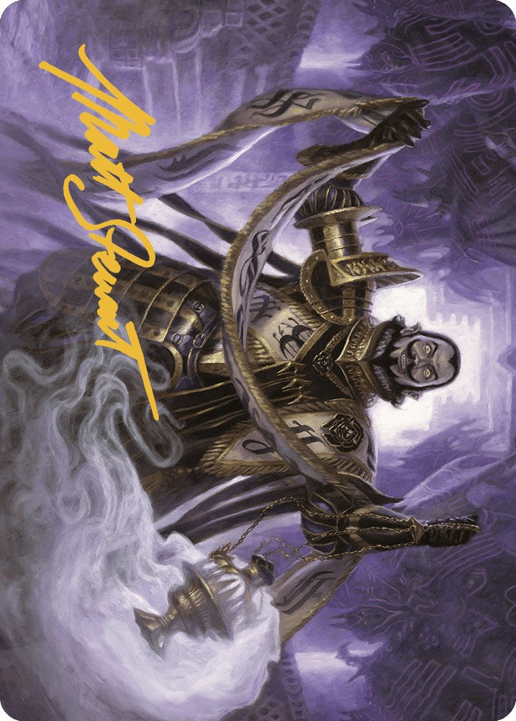 Clavileno, First of the Blessed Art Card (70/81) (Gold-Stamped Signature) [The Lost Caverns of Ixalan Art Series] | Good Games Cannington