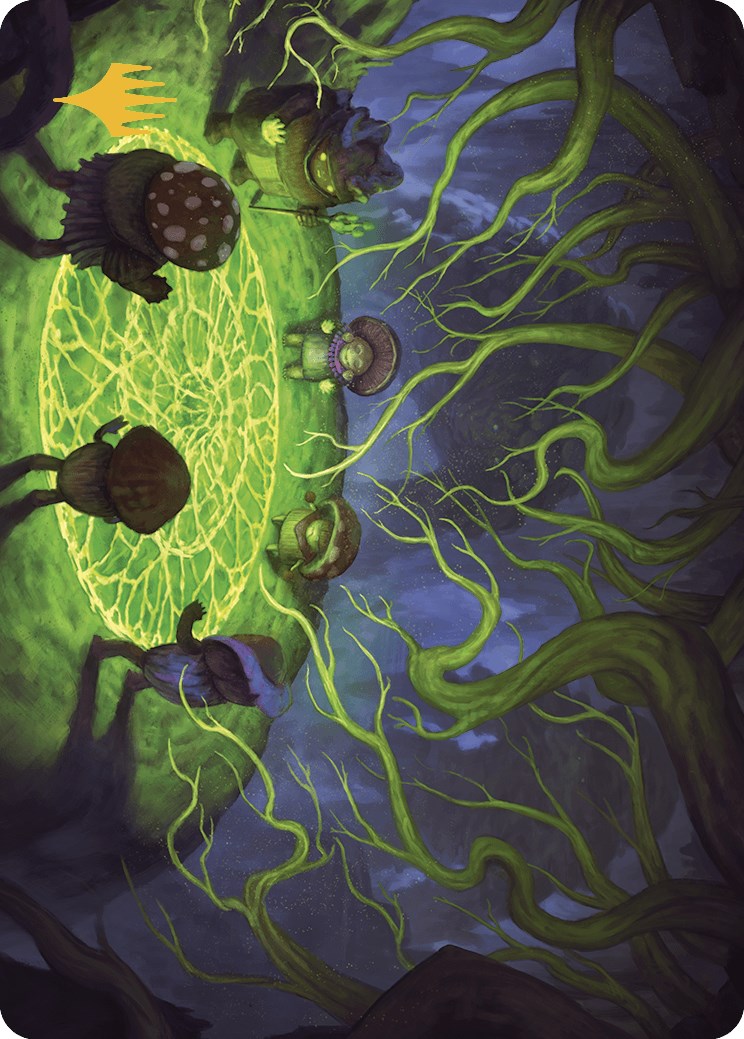 Growing Rites of Itlimoc Art Card (Gold-Stamped Planeswalker Symbol) [The Lost Caverns of Ixalan Art Series] | Good Games Cannington