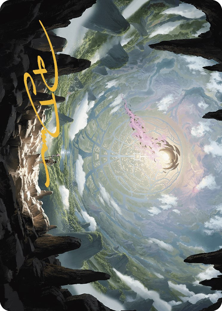 The Core Art Card (Gold-Stamped Signature) [The Lost Caverns of Ixalan Art Series] | Good Games Cannington