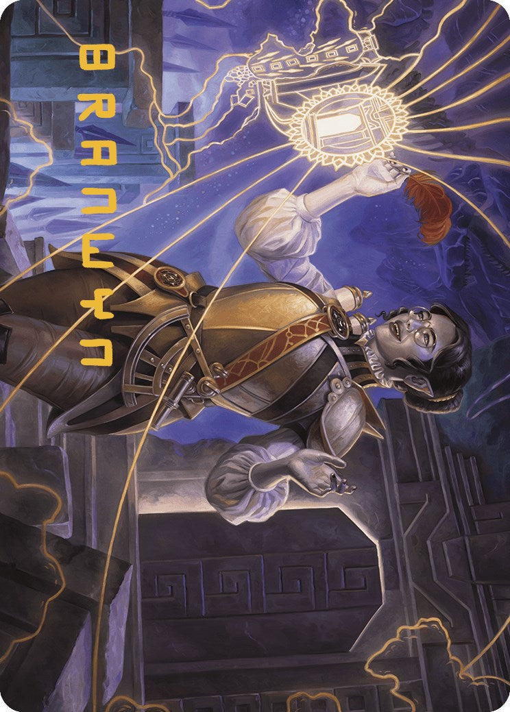 Amalia Benavides Aguirre Art Card (33/81) (Gold-Stamped Signature) [The Lost Caverns of Ixalan Art Series] | Good Games Cannington
