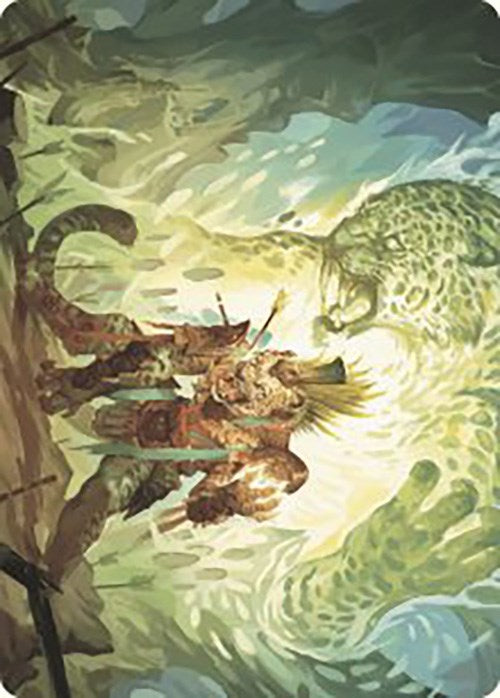 Might of the Ancestors Art Card [The Lost Caverns of Ixalan Art Series] | Good Games Cannington
