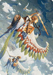Resplendent Angel Art Card (5/81) [The Lost Caverns of Ixalan Art Series] | Good Games Cannington