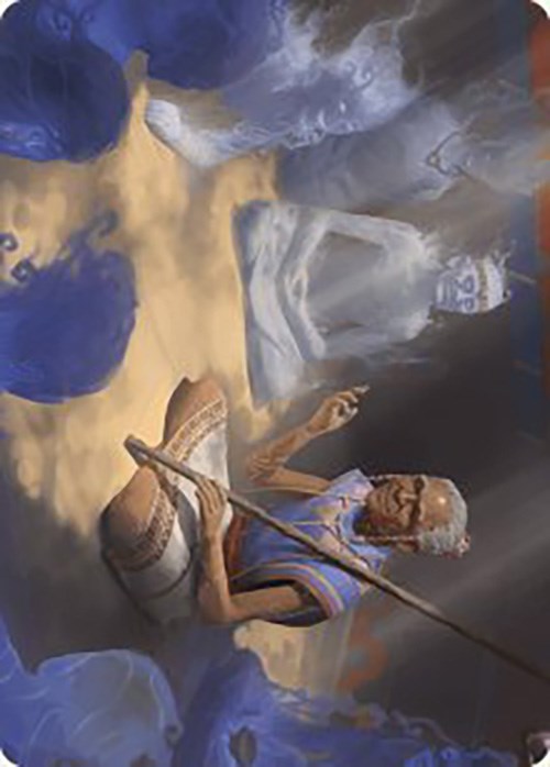 Ancestral Reminiscence Art Card [The Lost Caverns of Ixalan Art Series] | Good Games Cannington
