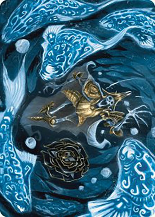 Eaten by Piranhas Art Card [The Lost Caverns of Ixalan Art Series] | Good Games Cannington