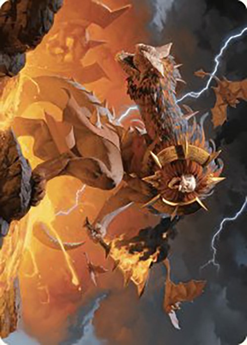 Ojer Axonil, Deepest Might Art Card (20/81) [The Lost Caverns of Ixalan Art Series] | Good Games Cannington