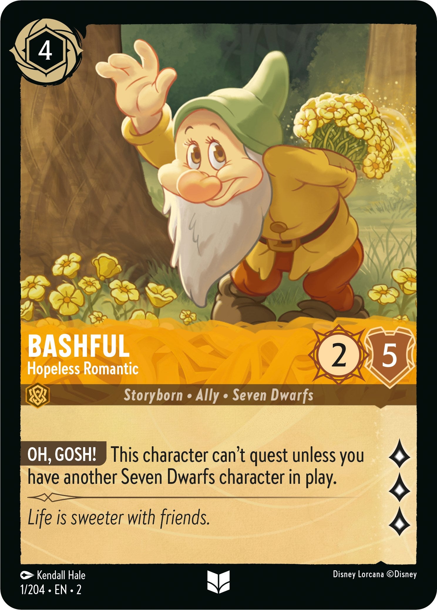 Bashful - Hopeless Romantic (1/204) [Rise of the Floodborn] | Good Games Cannington