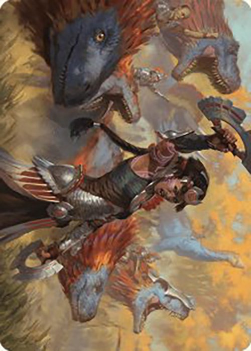 Huatli, Poet of Unity Art Card [The Lost Caverns of Ixalan Art Series] | Good Games Cannington