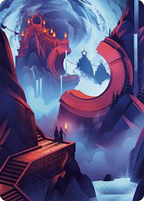 Mountain Art Card [The Lost Caverns of Ixalan Art Series] | Good Games Cannington